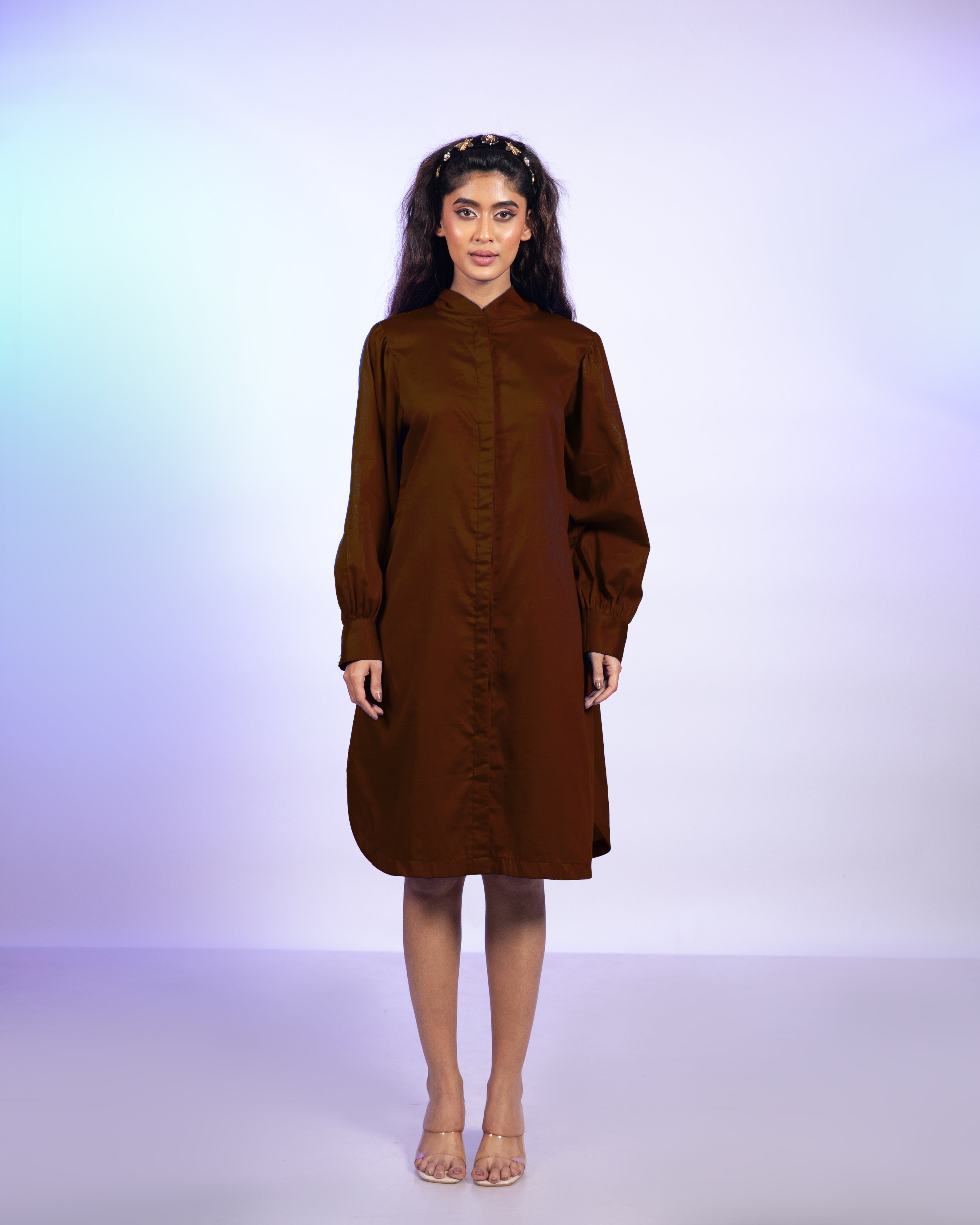Espresso Brown Shirt Dress Sangria Soul Espresso Brown Shirt Dress Sangria Soul