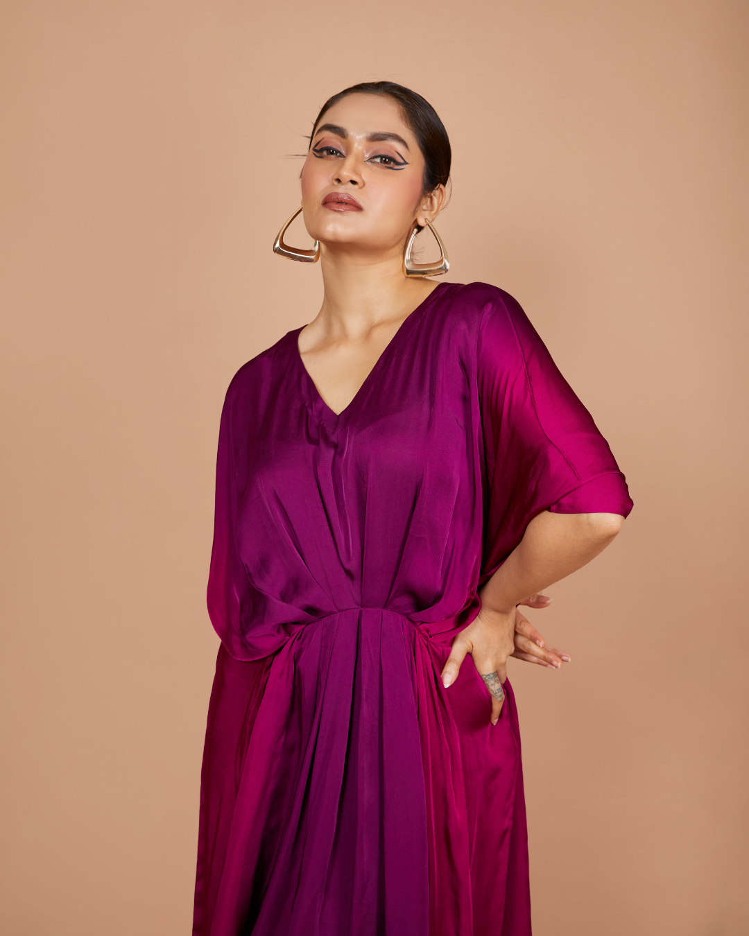 Ibiza Purple Ombre Kaftan