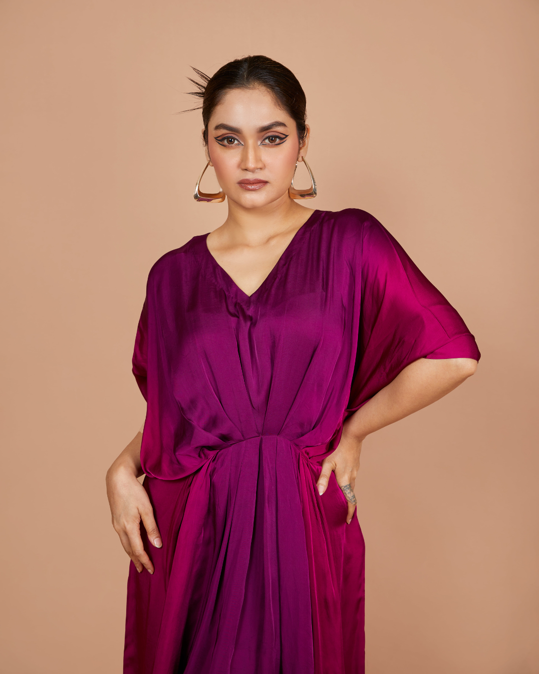 Ibiza Purple Ombre Kaftan