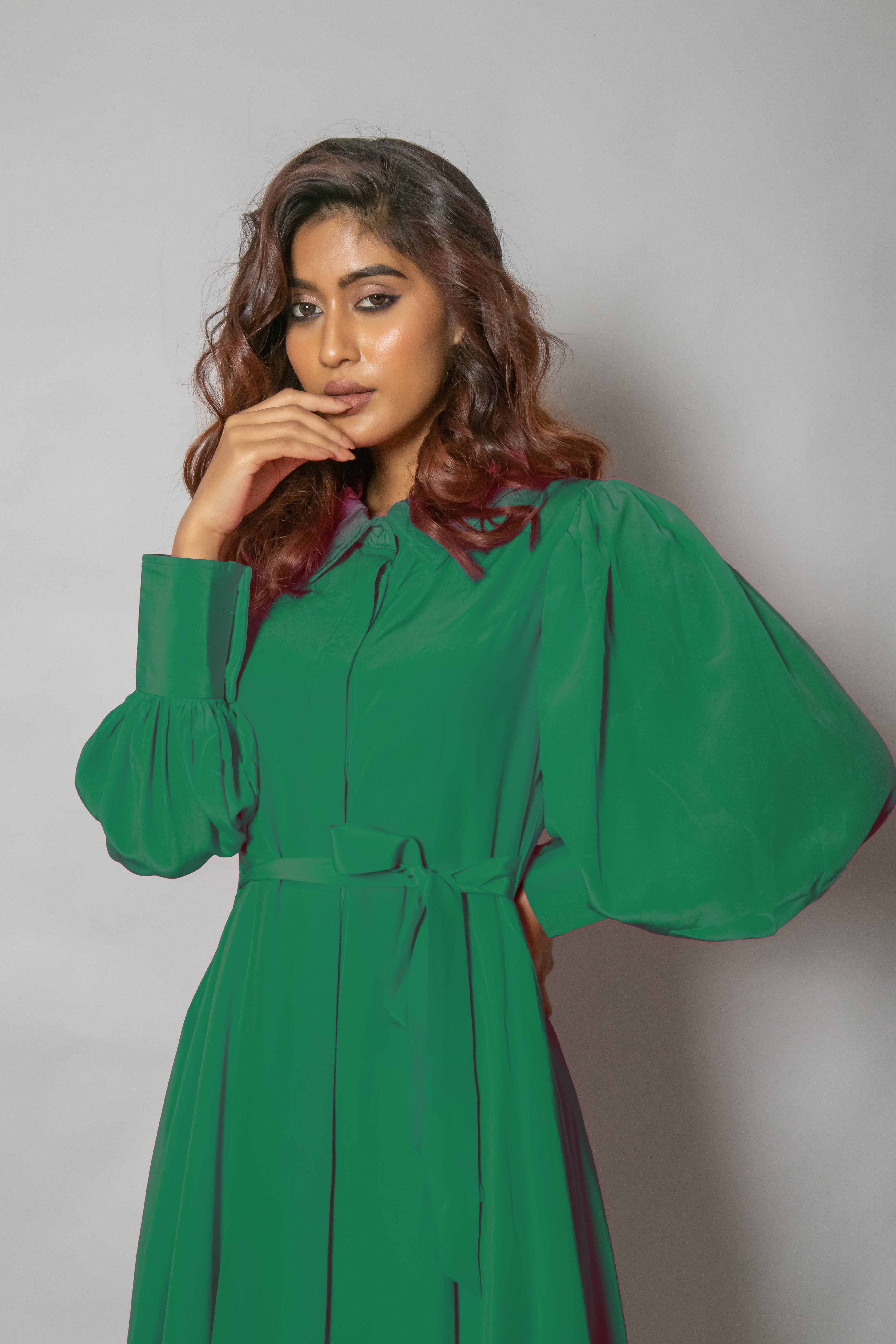 Olivia Green Midi Dress Sangria Soul Olivia Green Midi Dress Sangria Soul