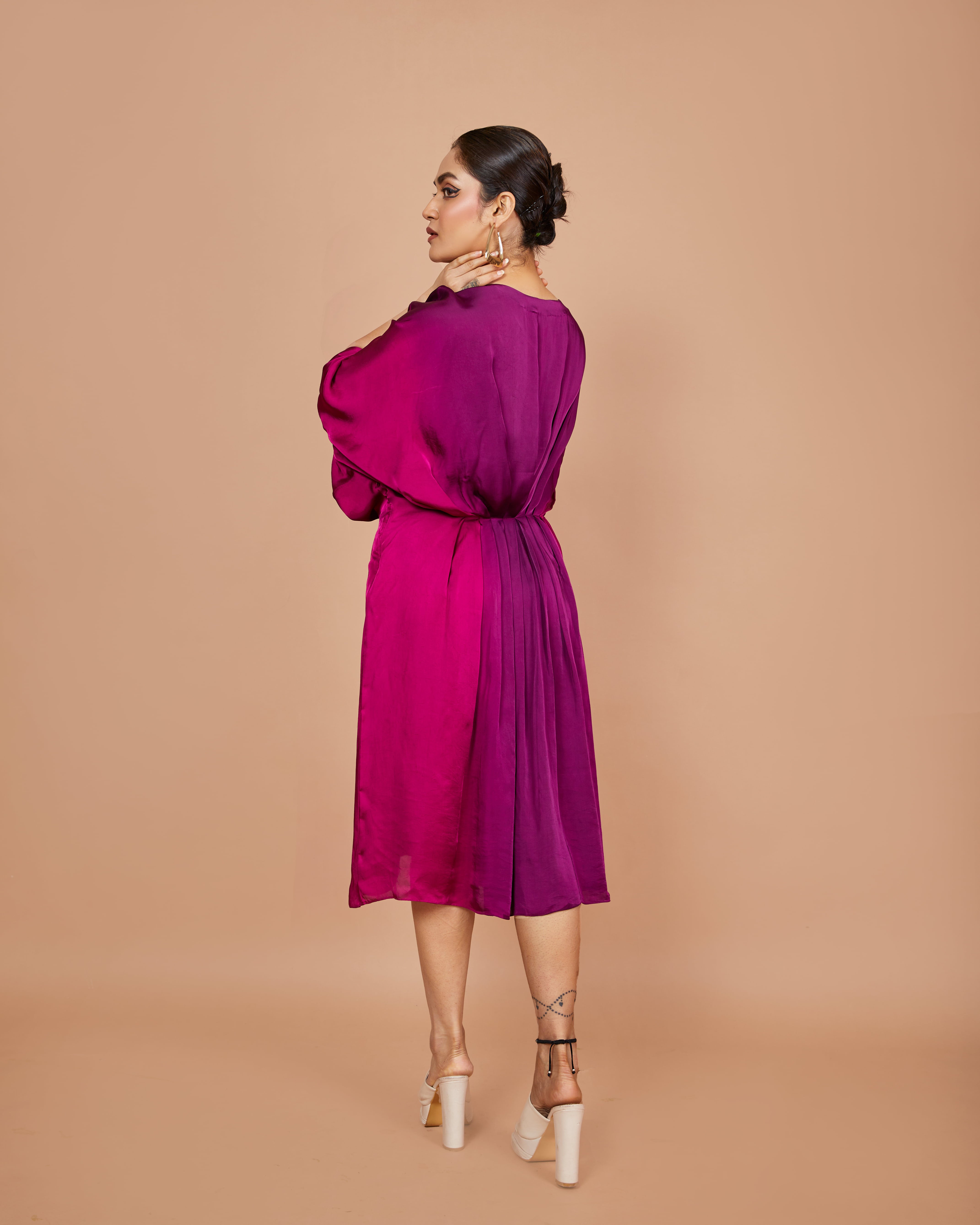 Ibiza Purple Ombre Kaftan